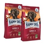 غذای خشک سگ بالغ 12.5 کیلویی هپی داگ مدل HAPPY DOG Supreme Sensible Africa(مخصوص سگ های دارای حساسیت)