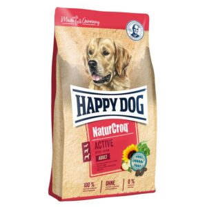 غذای خشک سگ 15 کیلویی هپی داگ مدل Happy Dog Naturcroq Active (مخصوص سگ های پرانرژی)