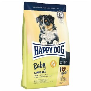 غذای خشک توله سگ 10 کیلویی هپی داگ مدل Happy Dog Supreme Young Baby Lamb & Rice